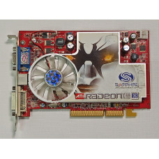 Видеокарта 256Mb AGP DDR2 Sapphire RADEON X1600Pro 128bit D-Sub+DVI+TV Out