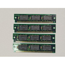 Комплект модулей SIMM 30pin 4*1Mb /SS/3chip MC MM513300N-7D USA