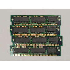 Комплект модулей SIMM 30pin 4*1Mb /SS/3chip NEC D424410V-70 JAPAN